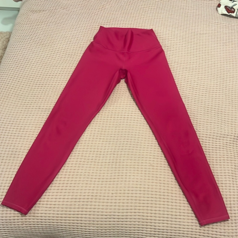 ALO YOGA 7/8 AIRLIFT high waist legging pink summer crush